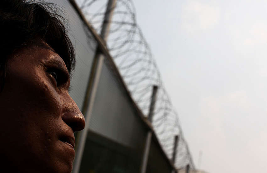A prisoner in Indonesia (Photo: Flickr/Department of Foreign Affairs Australia)