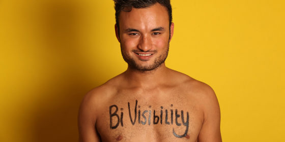 Lewis Oakley takes on biphobia on Bi Visibility Day